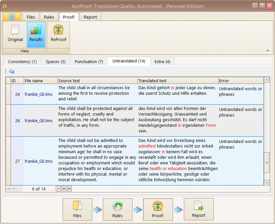 AceProof assures accurate translation